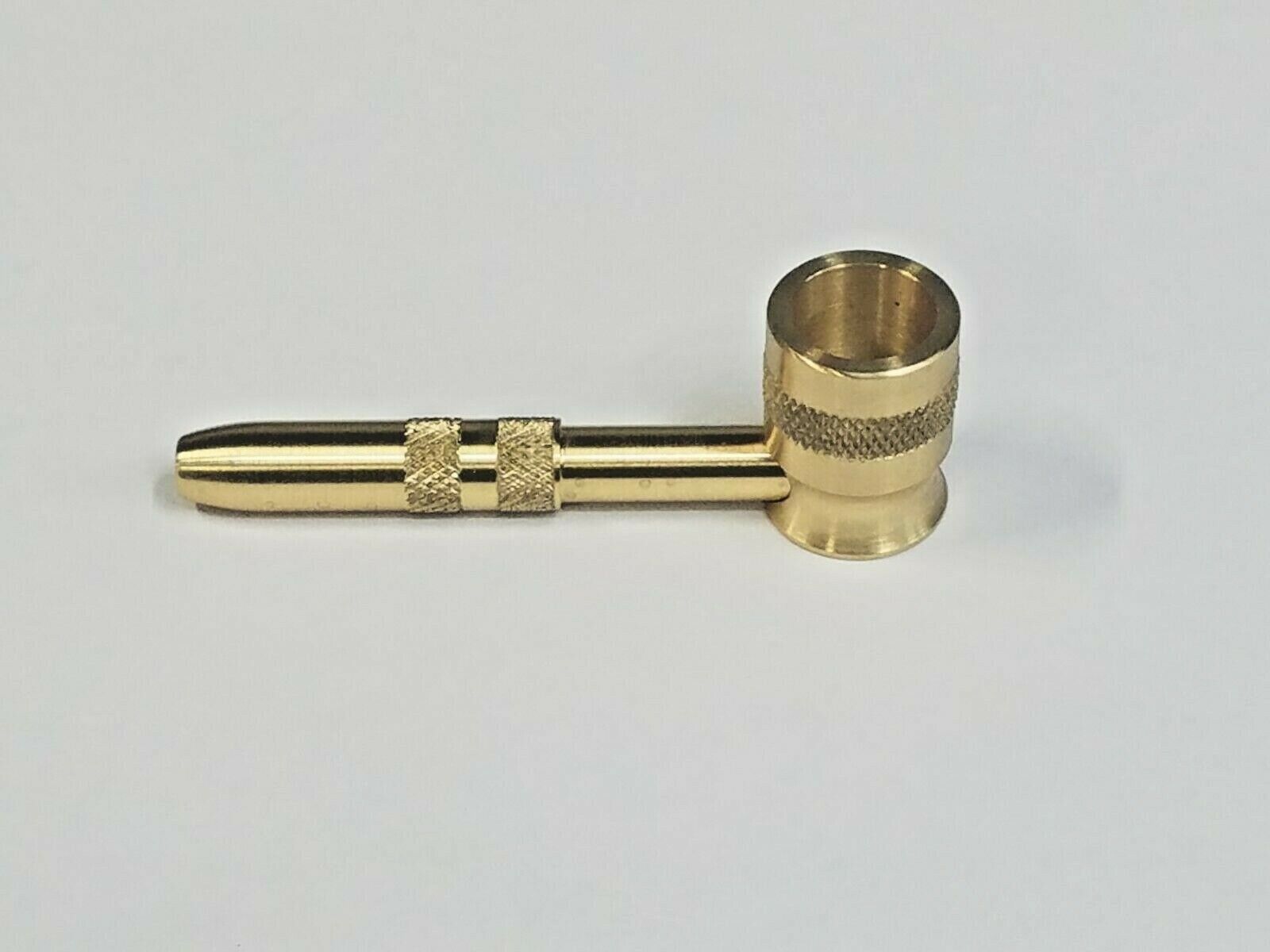 Metal Tobacco Smoking Pipe* Solid Brass * MADE IN USA*  Bowl *HIGH Quality