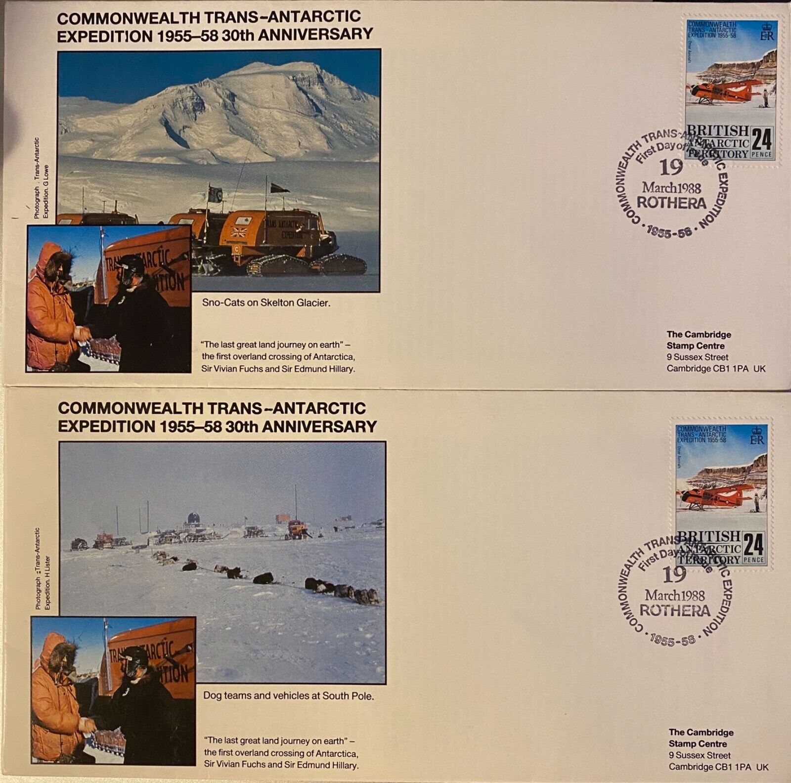 Antarctic Commonwealth trans - Antarctic (PAIR) 