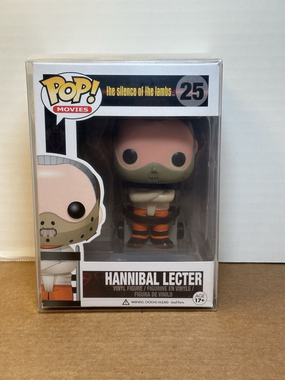 Funko POP The Silence Of The Lambs Hannibal Lecter #25 Vaulted With Protector