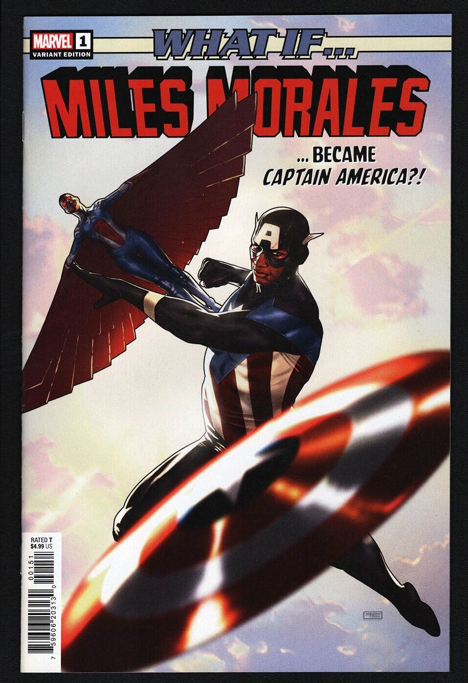 WHAT IF MILES MORALES #1 Captain America Clarke 1:50 Variant