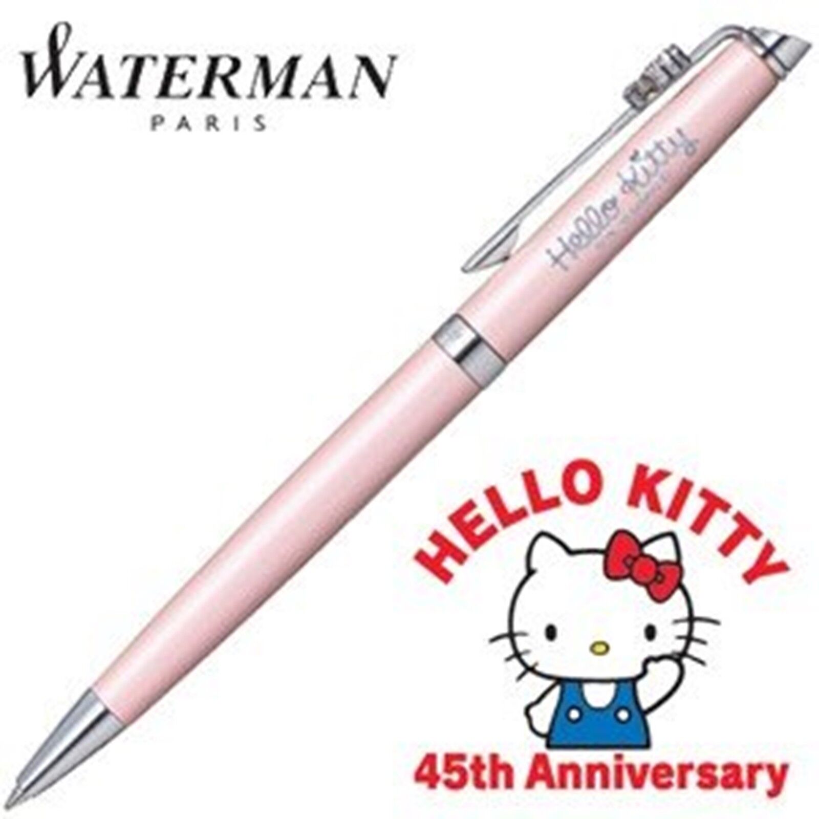 Sanrio Official Hello Kitty Waterman (WATERMAN) ballpoint pen Rose Metropolitan