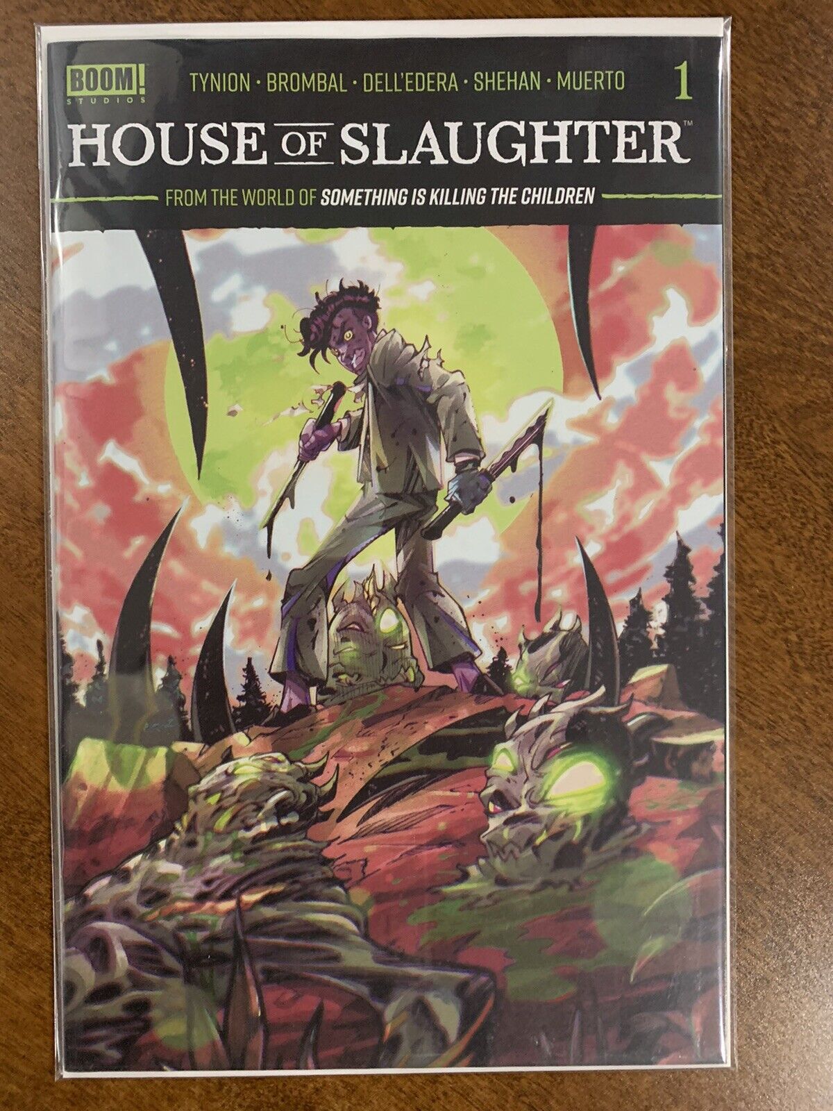 ✨House of Slaughter #1 - Tiny Onion Exclusive Red Founder Tier Variant - RARE