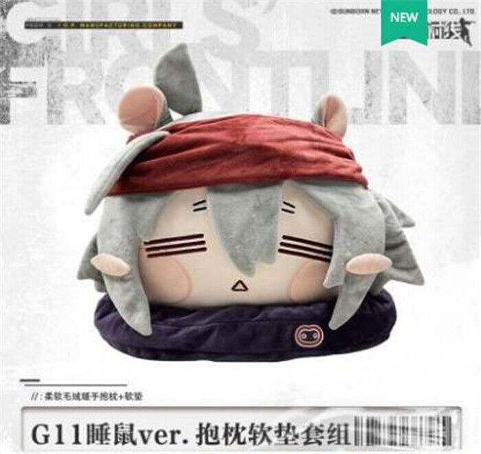Official Girls Frontline G11 Mouse ver. Sleep Plush Doll Pillow Cushion Toy Gift
