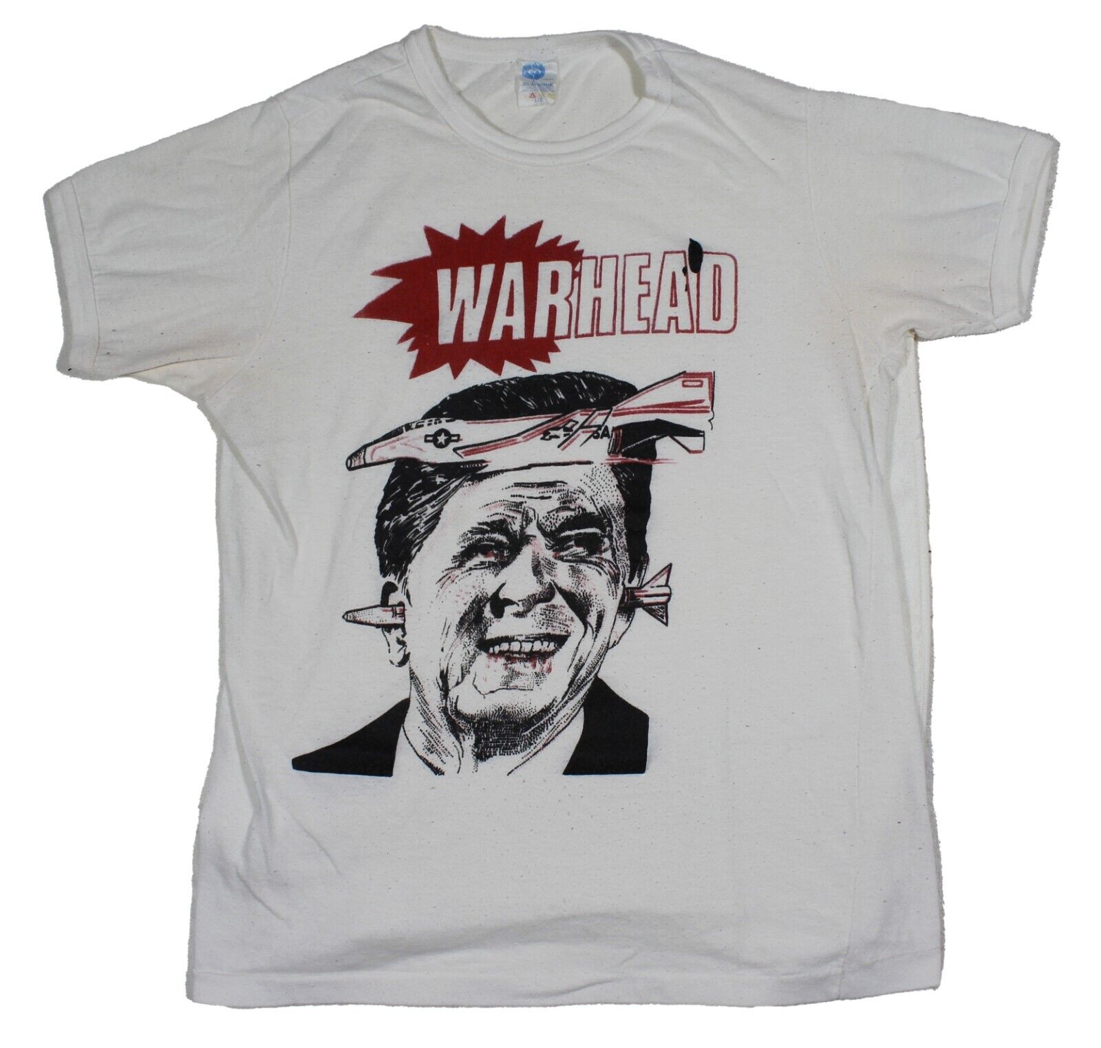 Warhead – Featuring Ronald Regan in anti-war design Vintage T-Shirt