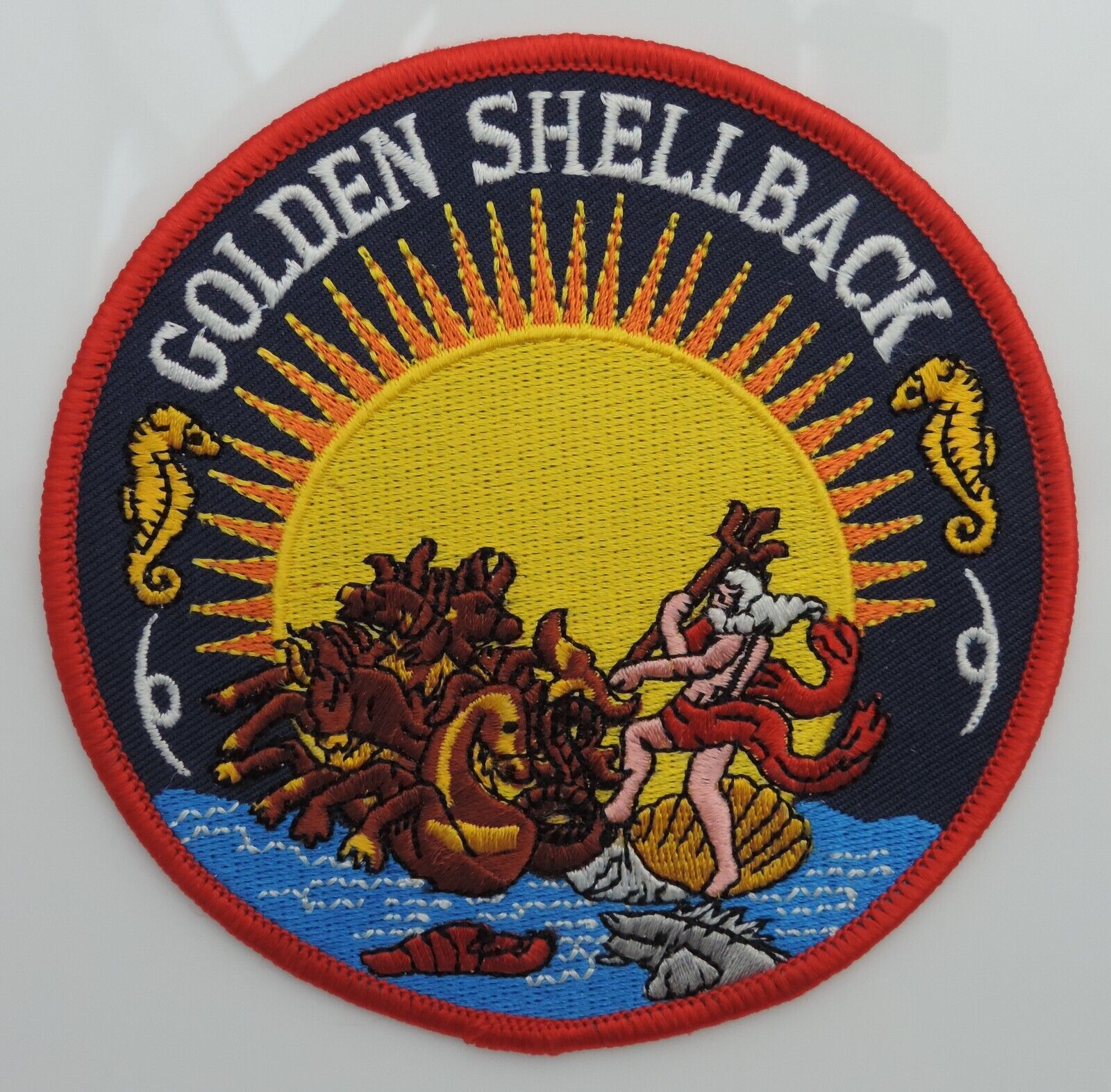 U.S Navy Golden Shellback Patch