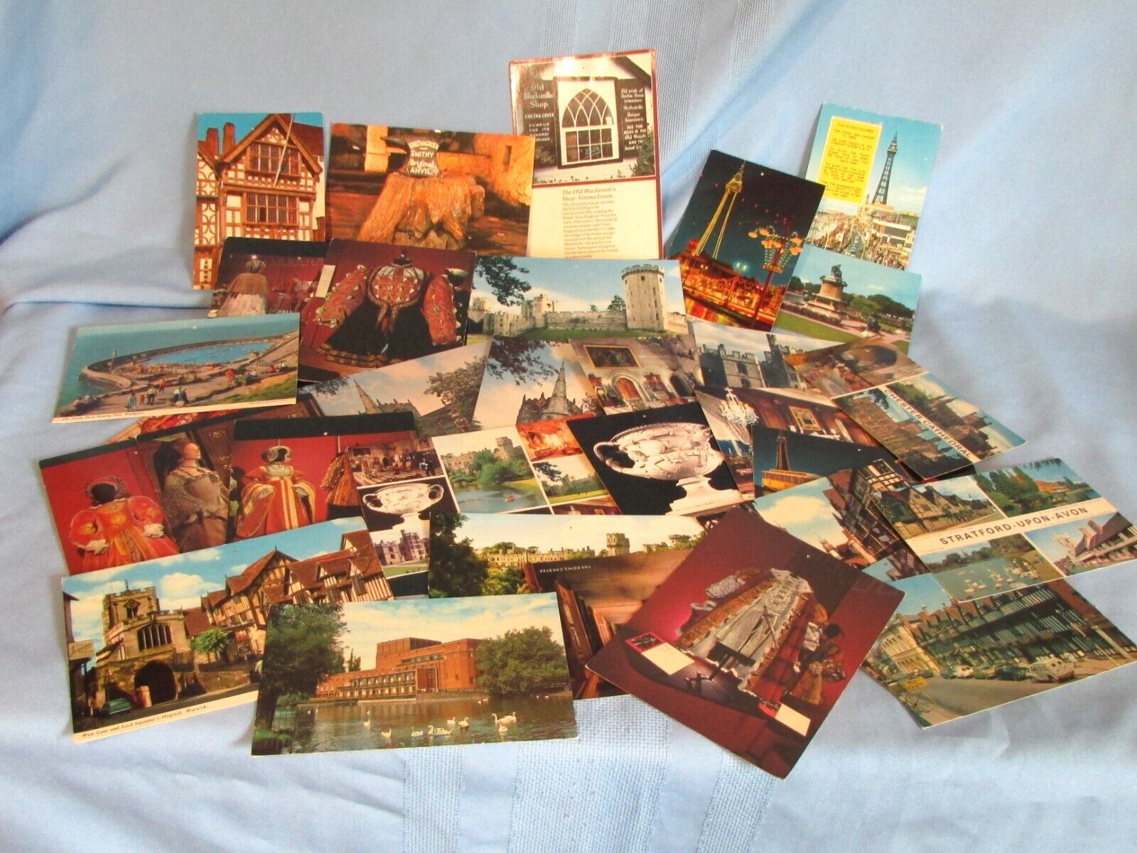 Vintage England, Great Britain unused pre-owned Postcards~ Various places