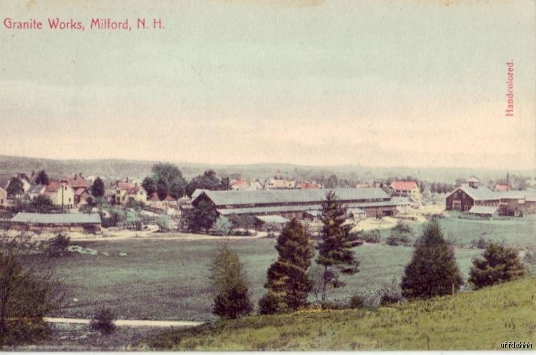 MILFORD, NH GRANITE WORKS PRE-1907 1906 publ., w.f. french