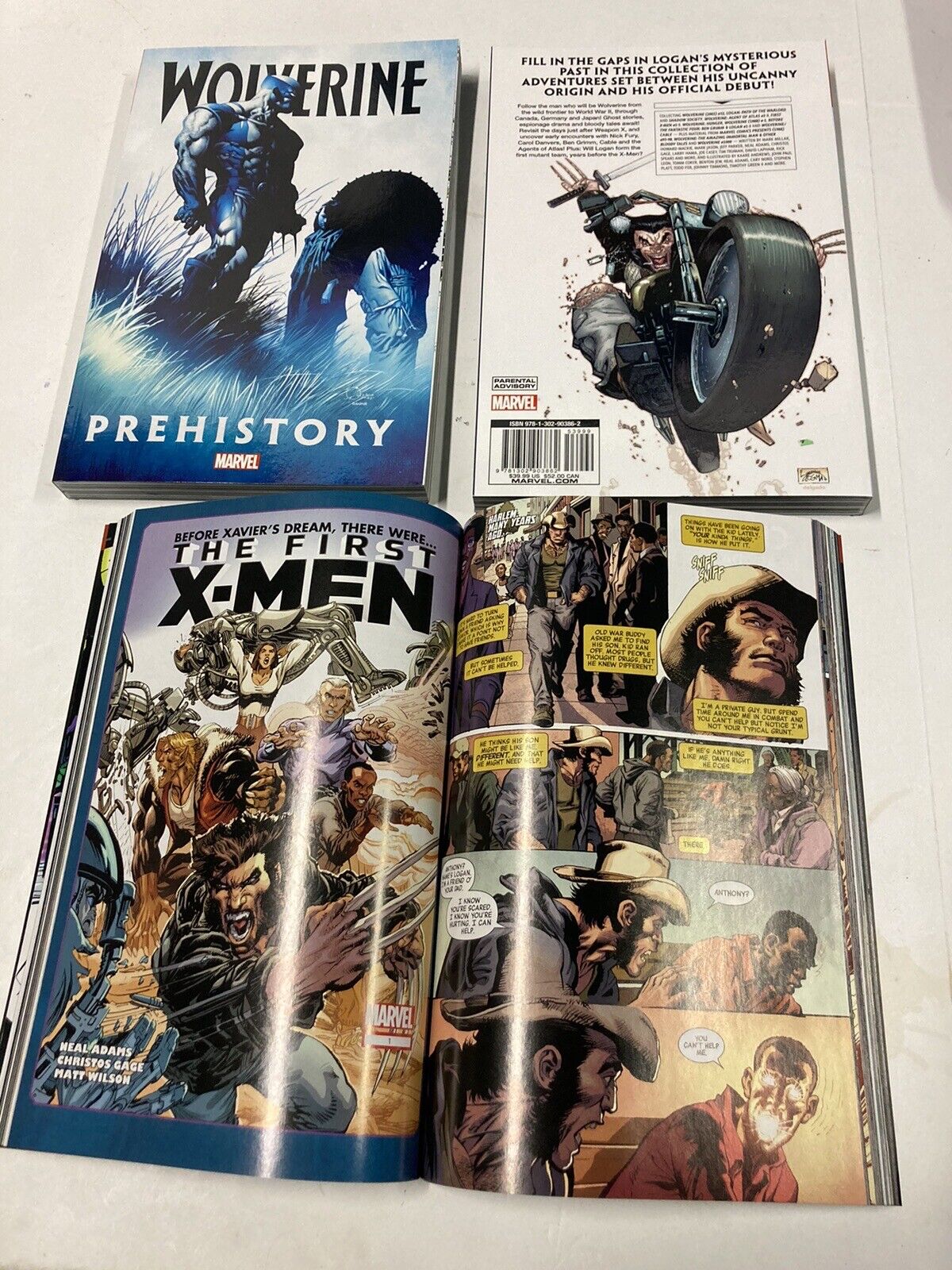 Comic BookMarvel Wolverine : Prehistory by Howard Mackie (2017, Trade Paperback)