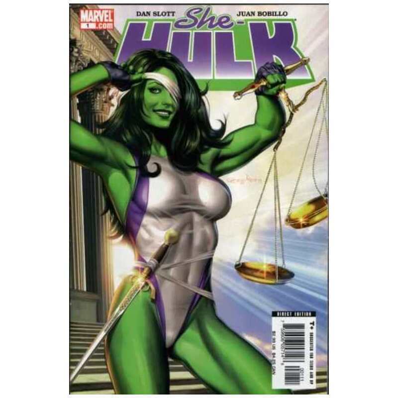 She-Hulk (2005 series) #1 in Near Mint condition. Marvel comics [c