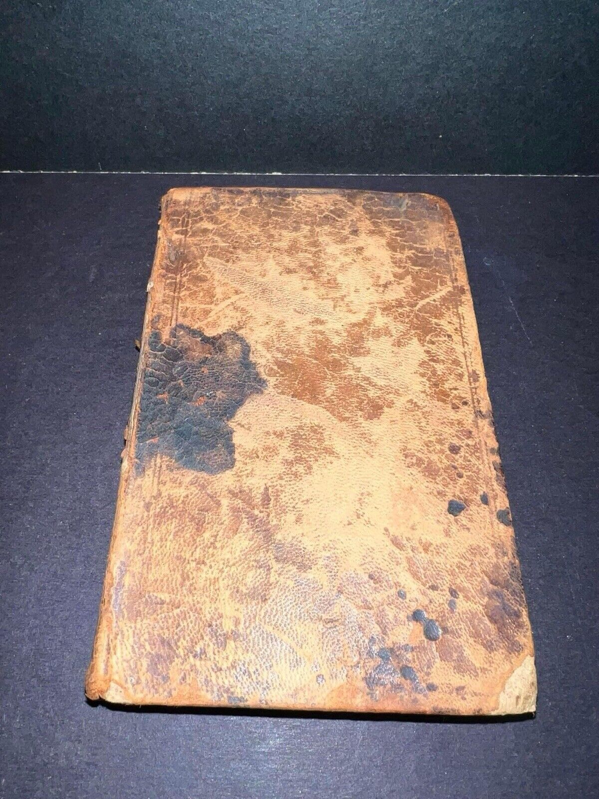 Antique Civil War Soldier Owned Poetry Book Co F 11th Pa Volunteers