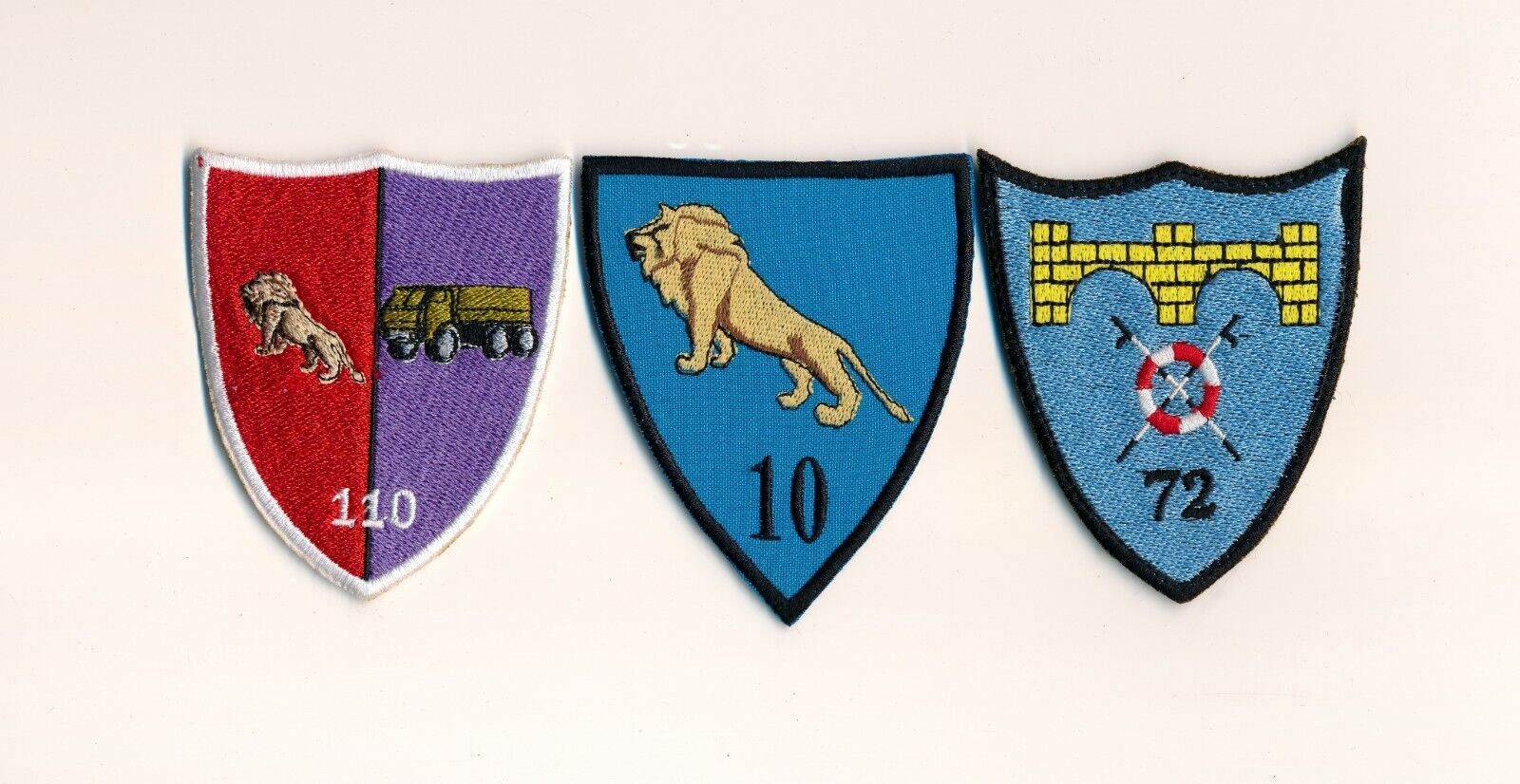 Patch Romania Military Army Sign Set of 3