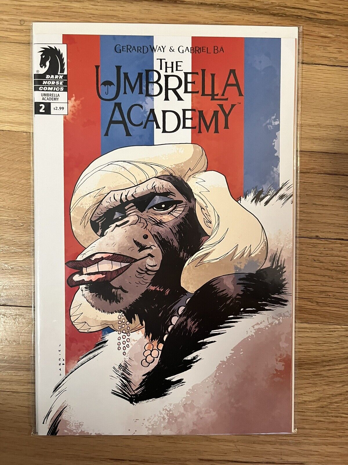 The Umbrella Academy: Dallas #2 (2008, Dark Horse) VF/NM Gerard Way Gabriel Ba
