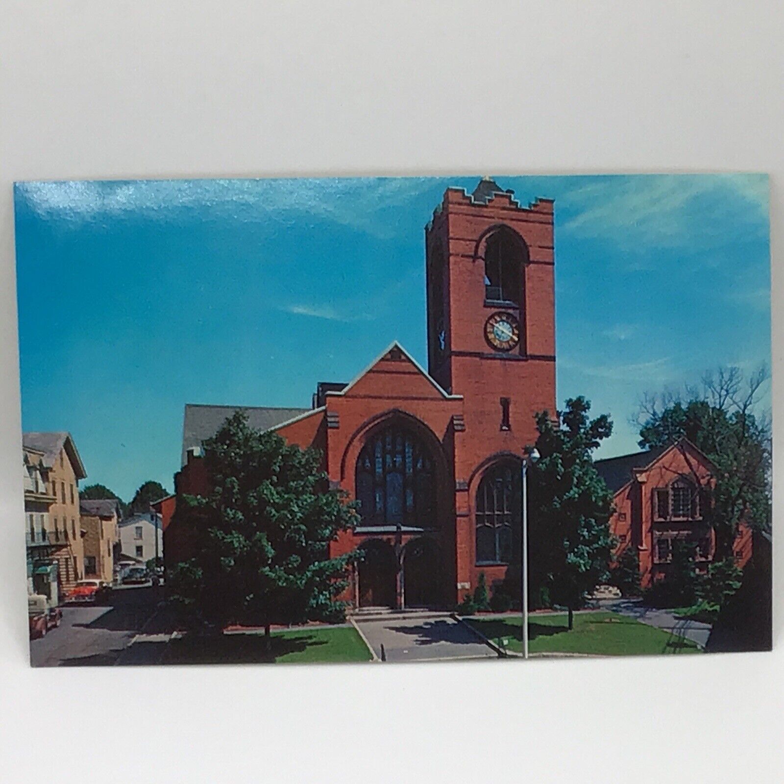 Second Congregational Church Massachusetts Vintage Postcard