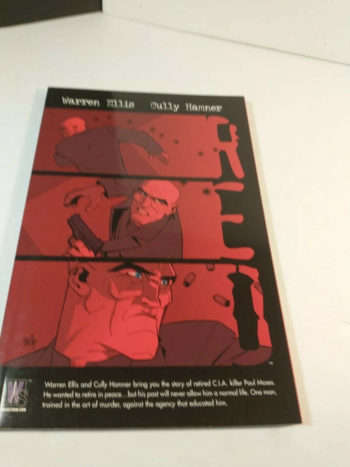Red Tokyo Storm Warning Flip Book Wildstorm Comics TPB Trade Paperback