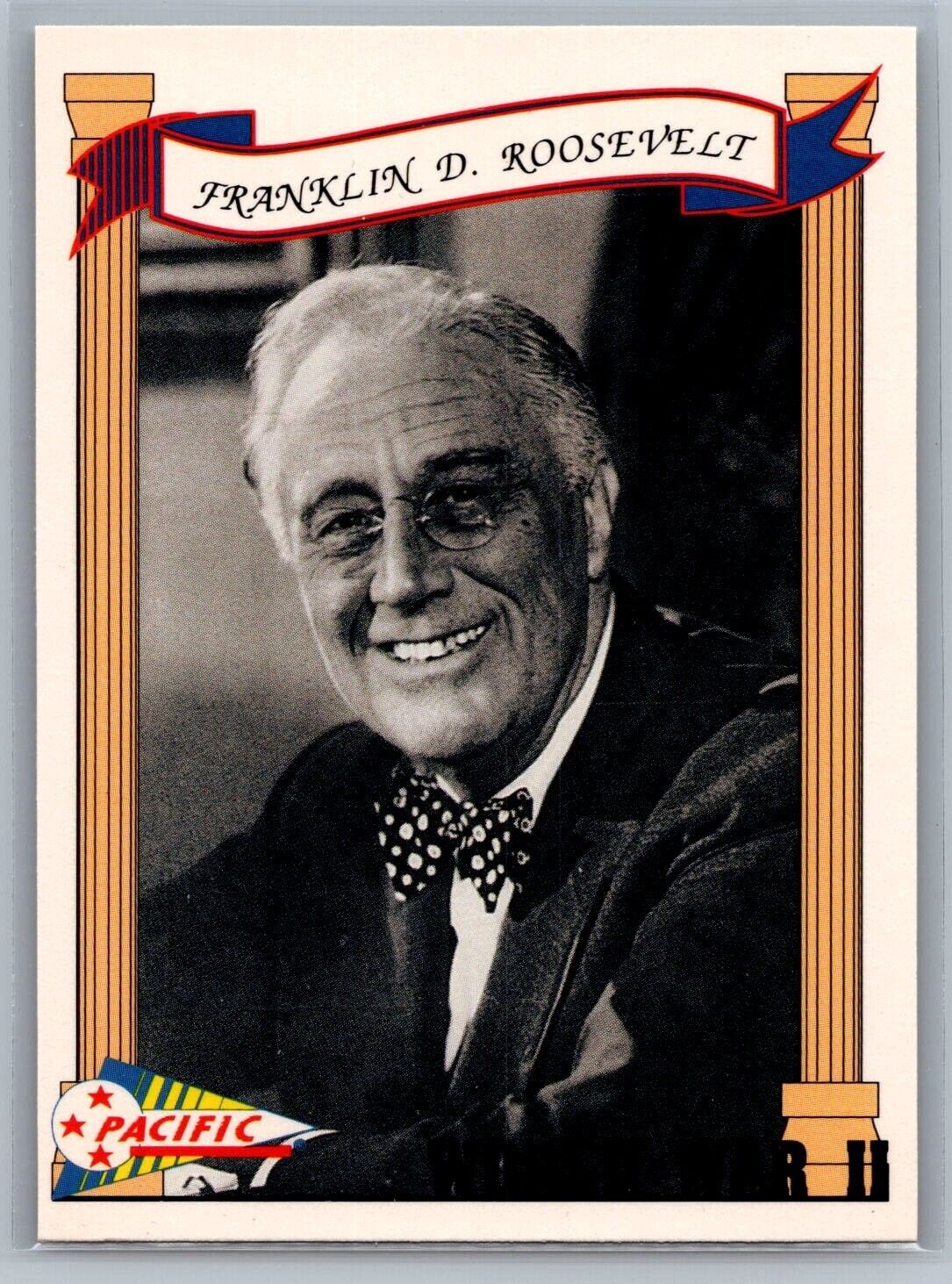 Franklin D Roosevelt 1992 World War II Pacific #17 - NM-MT *TEXCARDS*