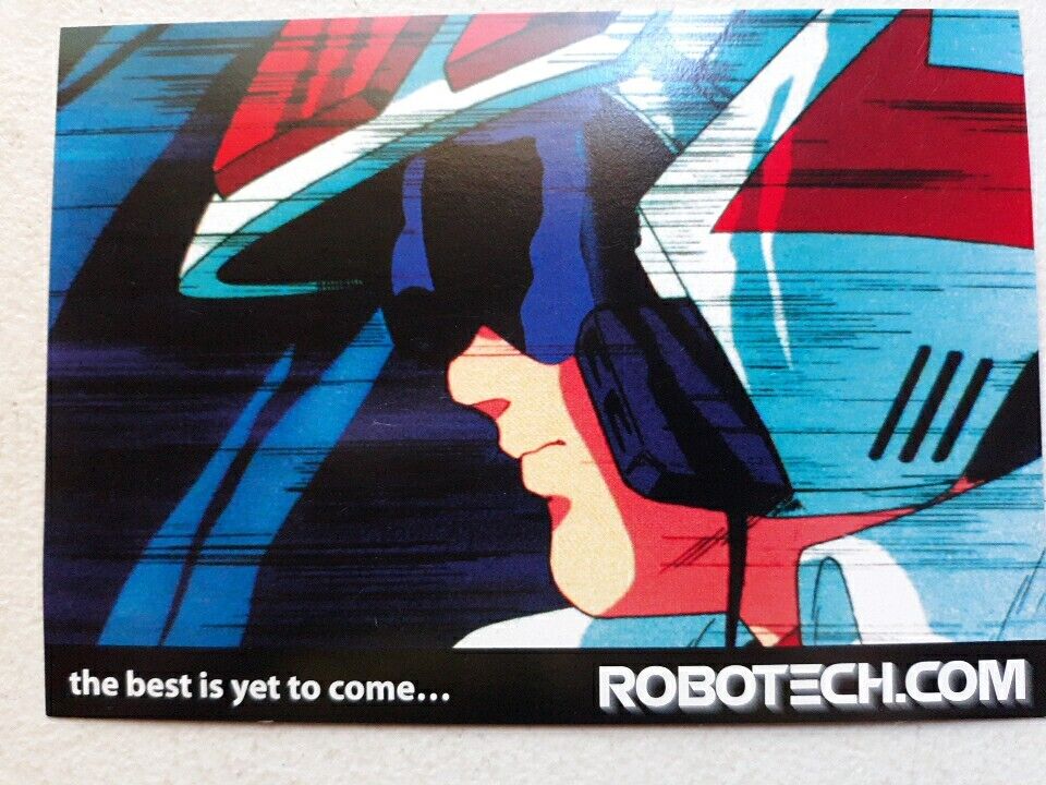 Robotech.com Harmony Gold 15th Anniversary Card #4 Convention Item Oversized 