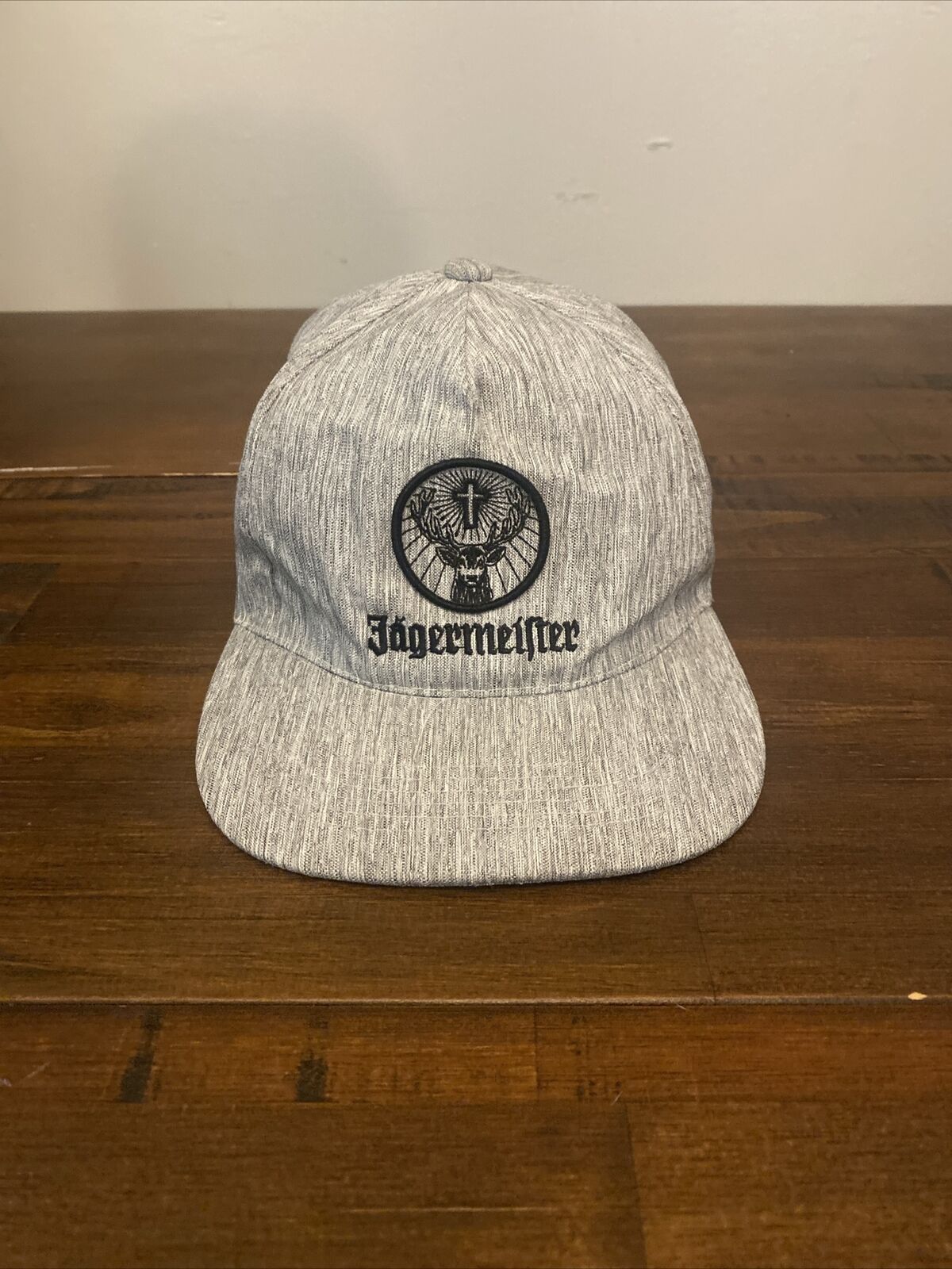 Jagermeister Official Logo Gray Hat Baseball SNAPBACK Cap