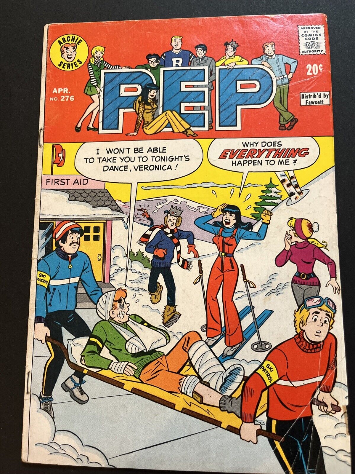Archie Series: PEP #276, $ .20 Cover