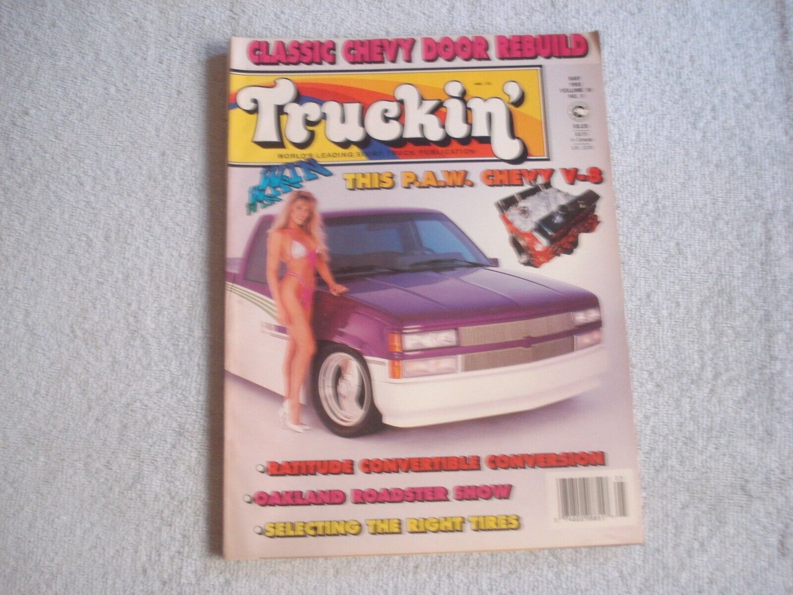 Truckin\' 1992 May Custom Hot Rod Modified Trucks