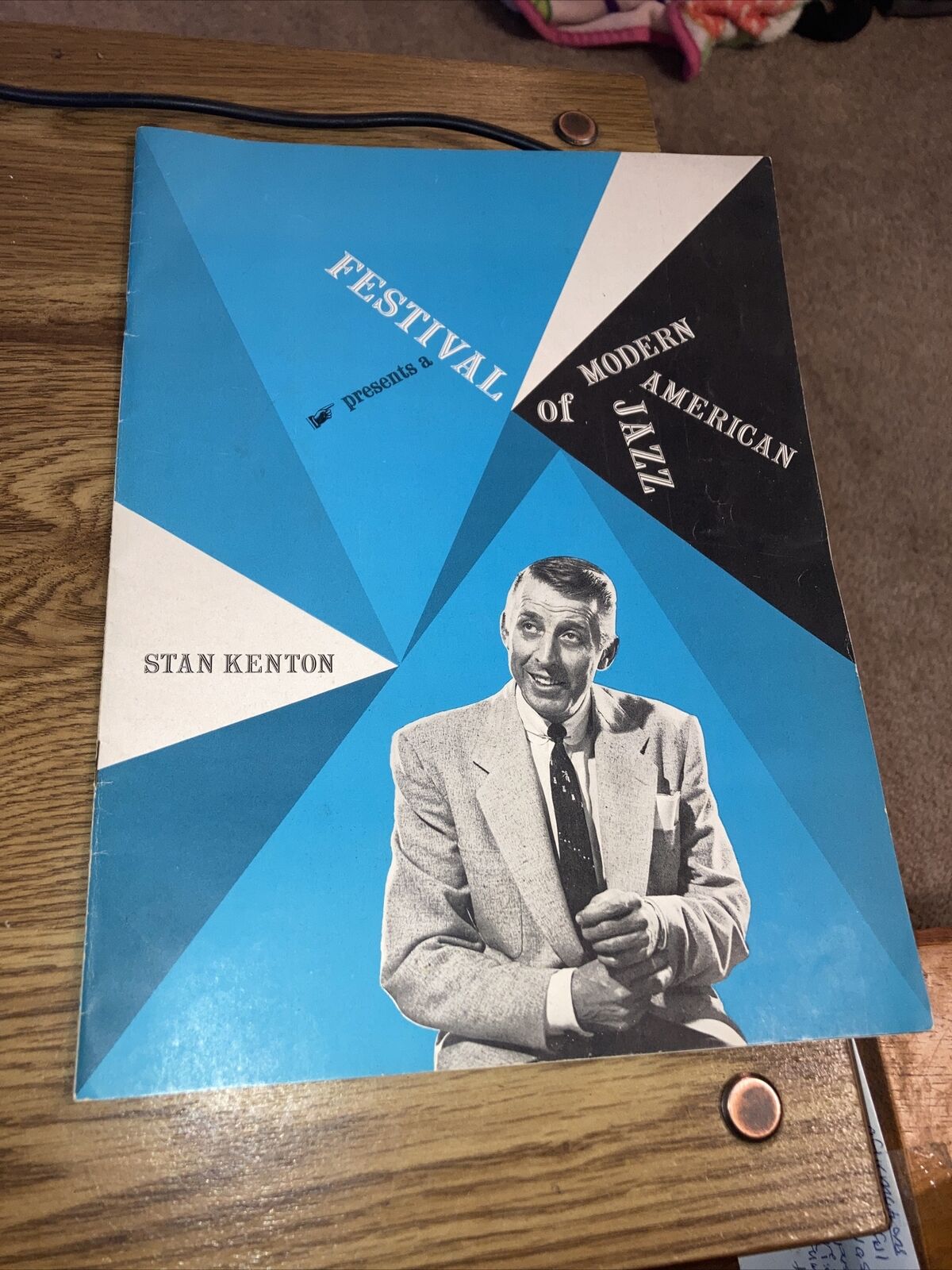1954 Festival Of Modern American Jazz Program, Stan Kenton, Art Tatum 