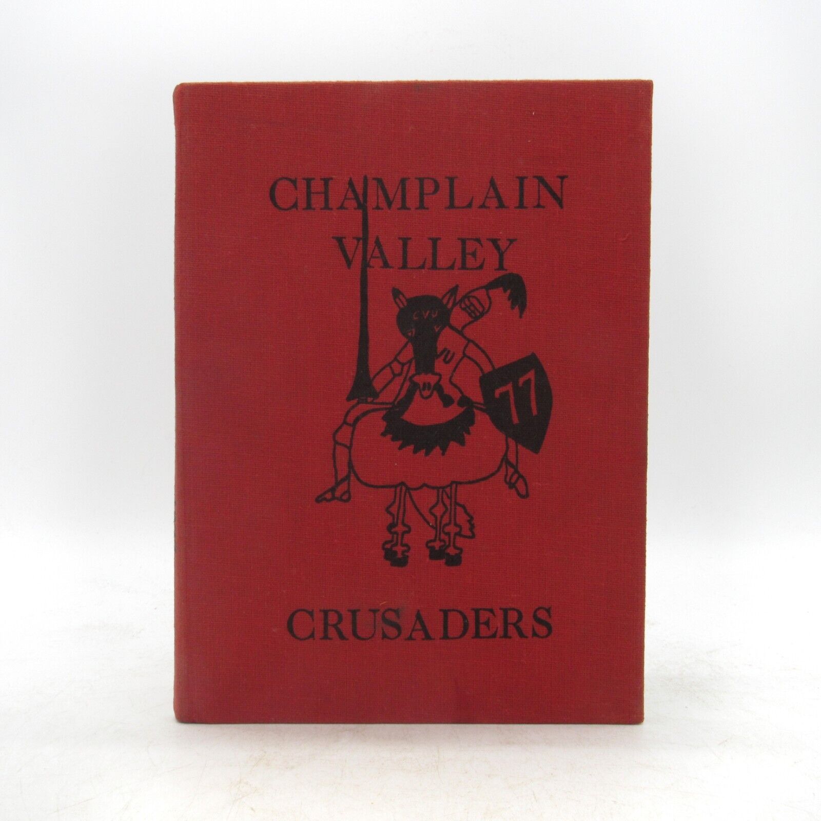 Vermont Vintage Champlain Valley Crusaders High School Year Book 1977 Picture 1