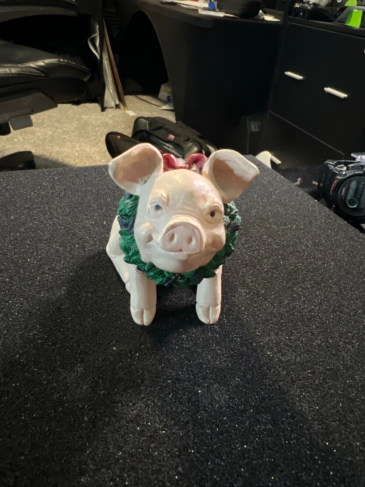 1992 ENESCO KATHY WISE PIG FIGURINE VINTAGE MADE IN CHINA