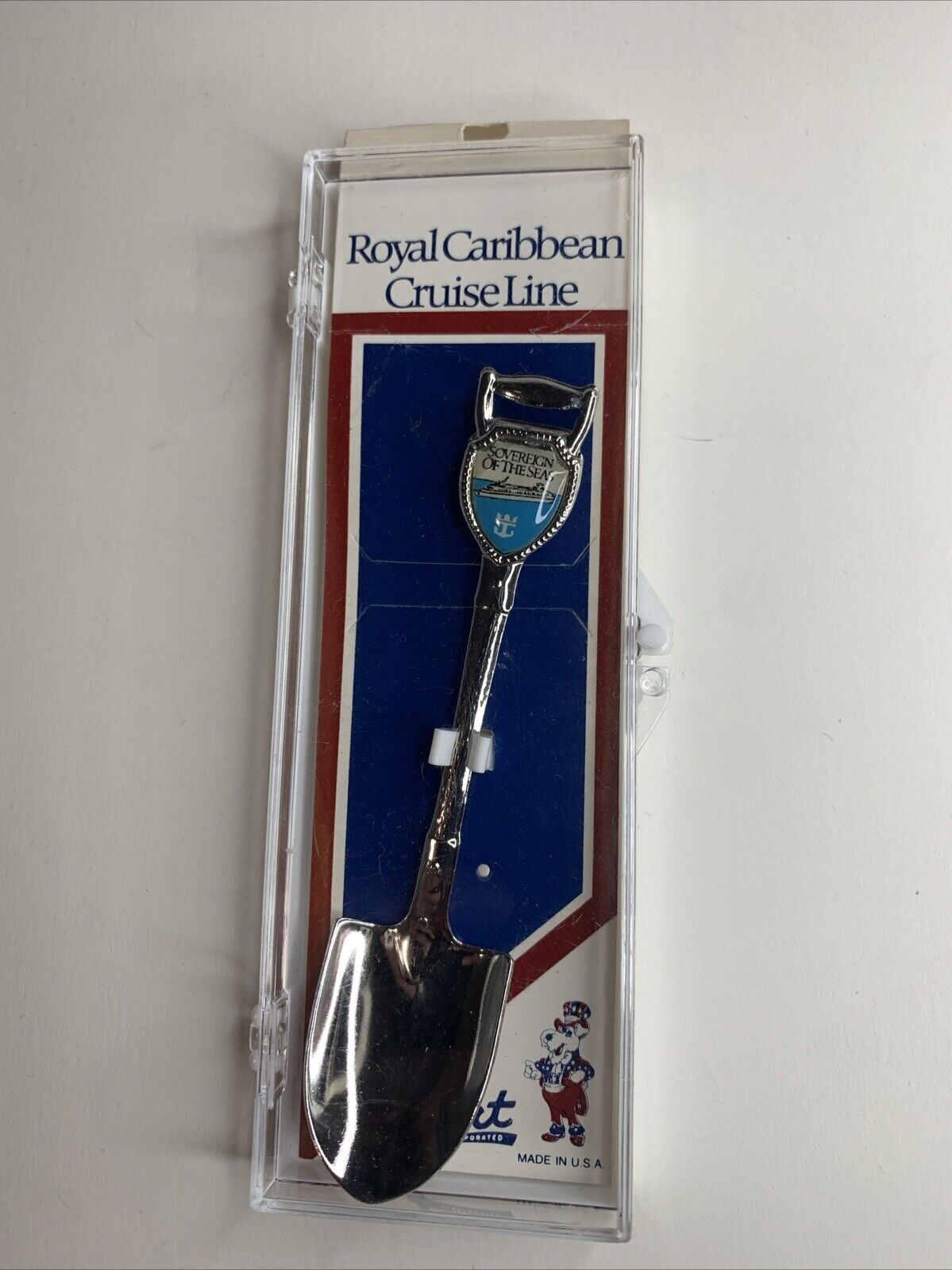 Vintage Royal Caribbean Sovereign Of The Seas Souvenir Spoon, NIP