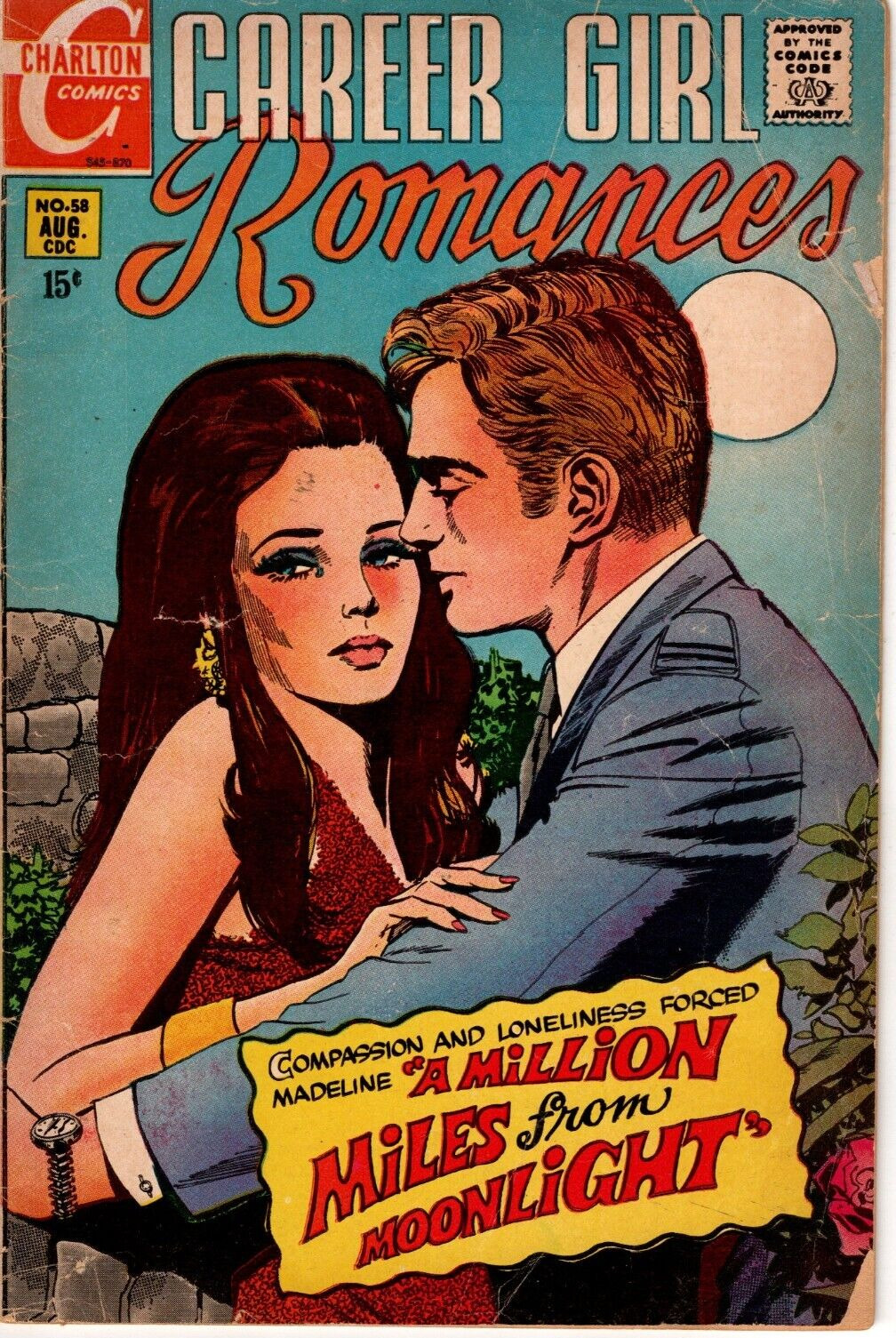 Career Girl Romance #58 1970 Low grade