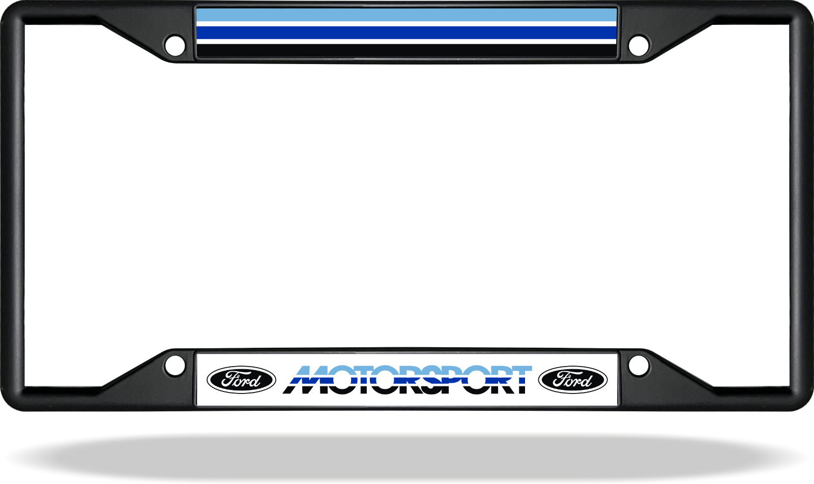 Ford Motorsport Black License Plate Frame