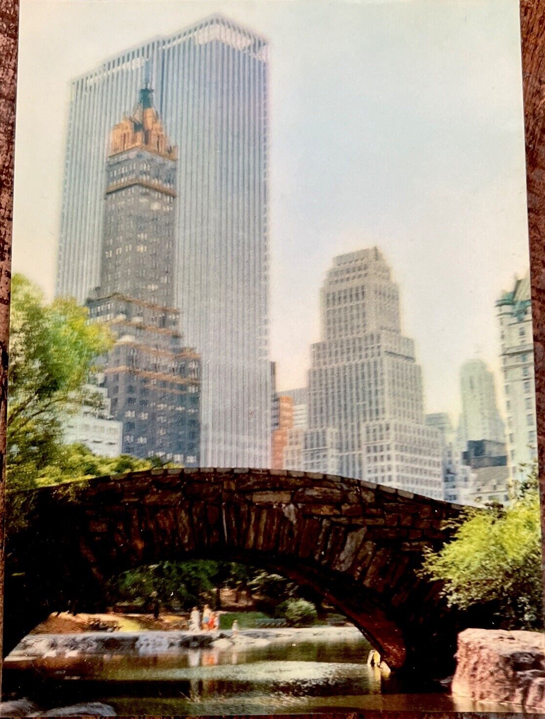 1960s ASAHI Trading Co  3D, Central Park, NYC , 4x5.75” Unused NOS