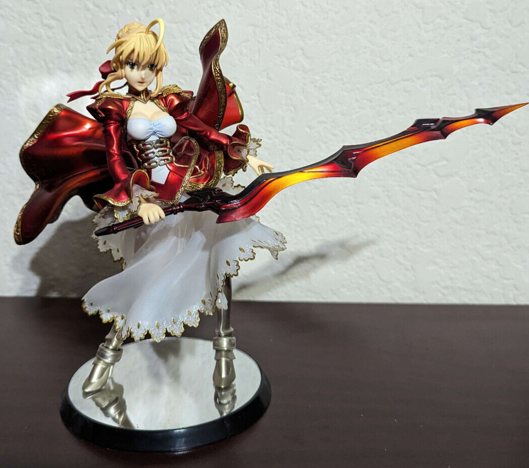 Fate/EXTRA Saber Extra 1/8 Scale PVC Painted Figure Japan Gift