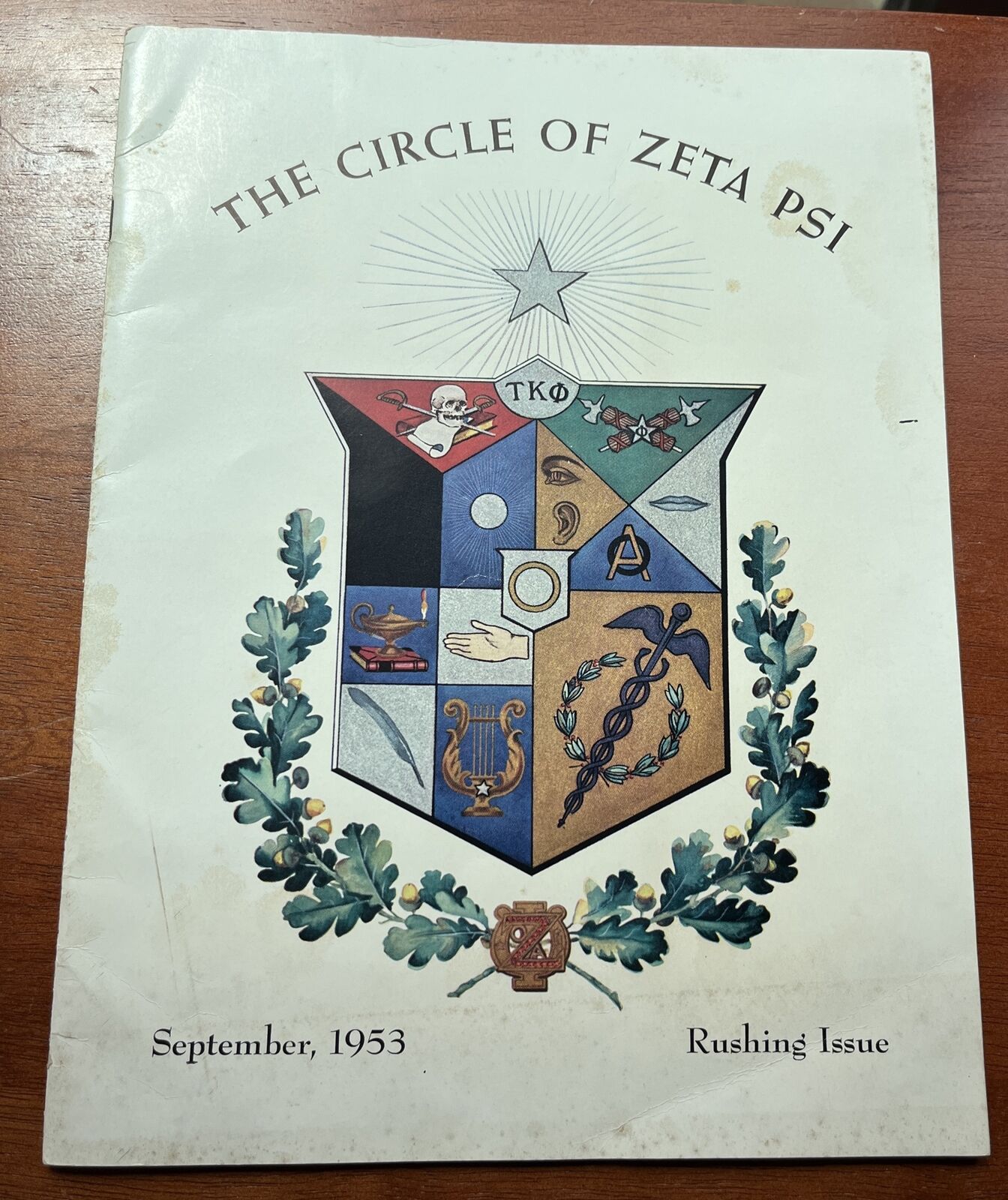 The Circle of Zeta Psi, September 1953 Rushing Issue