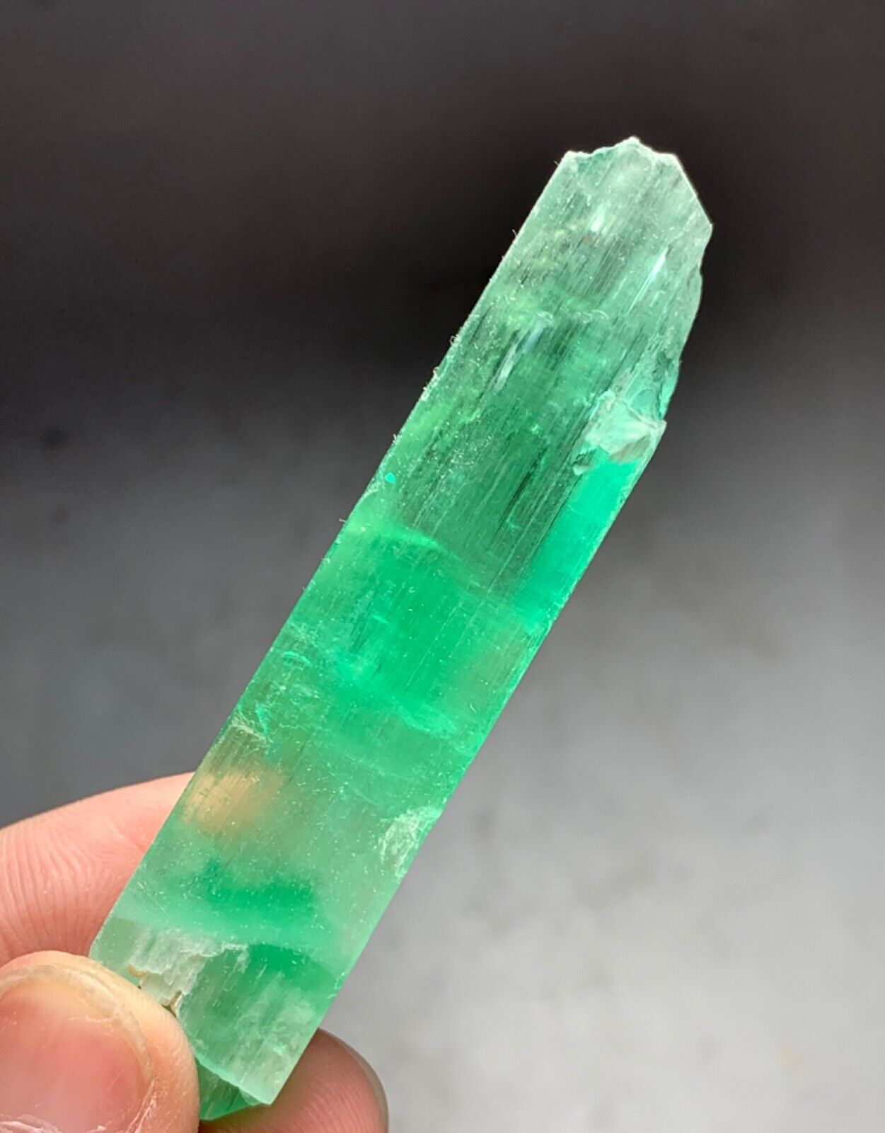110 Carat Hiddenite Kunzite Crystal From Afghanistan