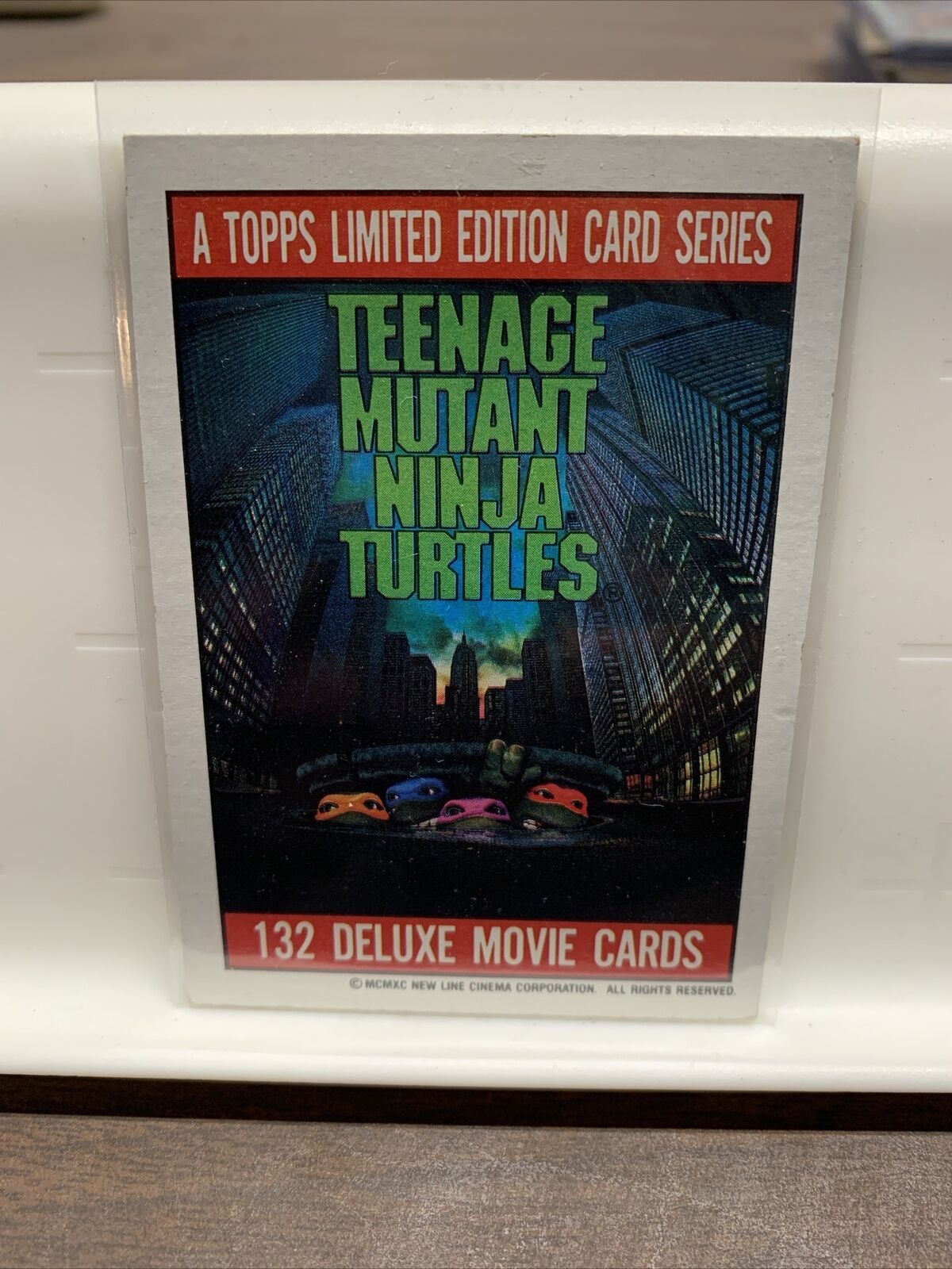 Teenage Mutant Ninja Turtles 1990 Topps Title Card #1