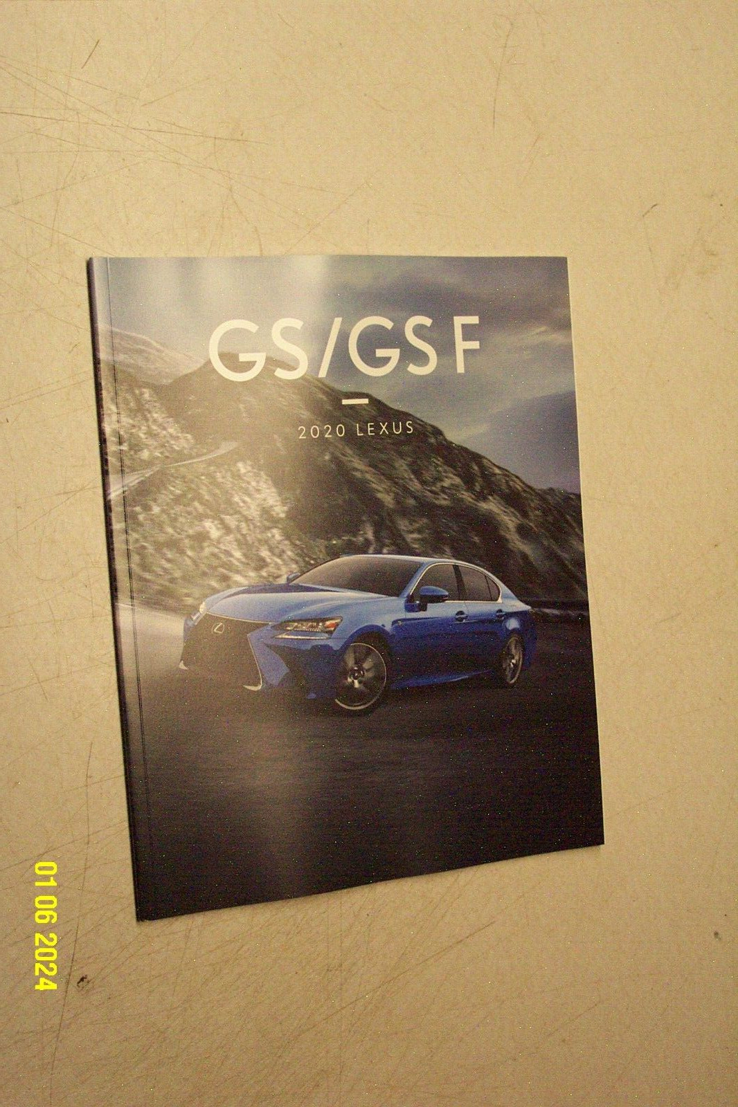 2020 LEXUS GS/GSF 48-page Original Sales Brochure