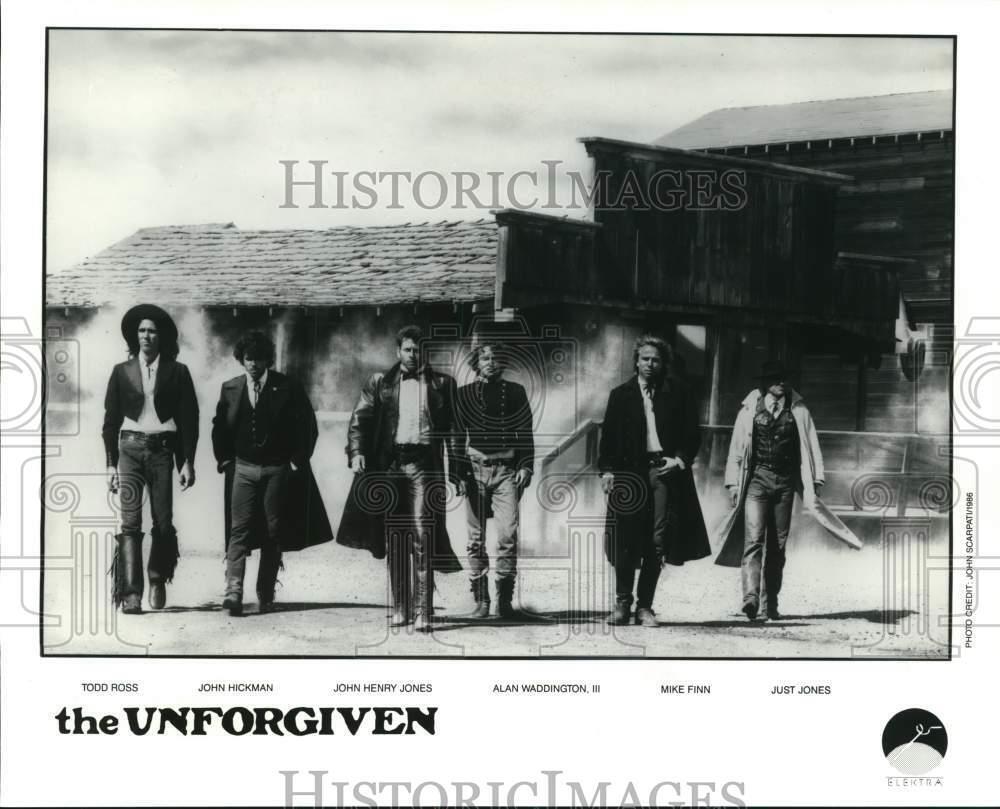 1996 Press Photo The Unforgiven, American roots rock band - nop89357