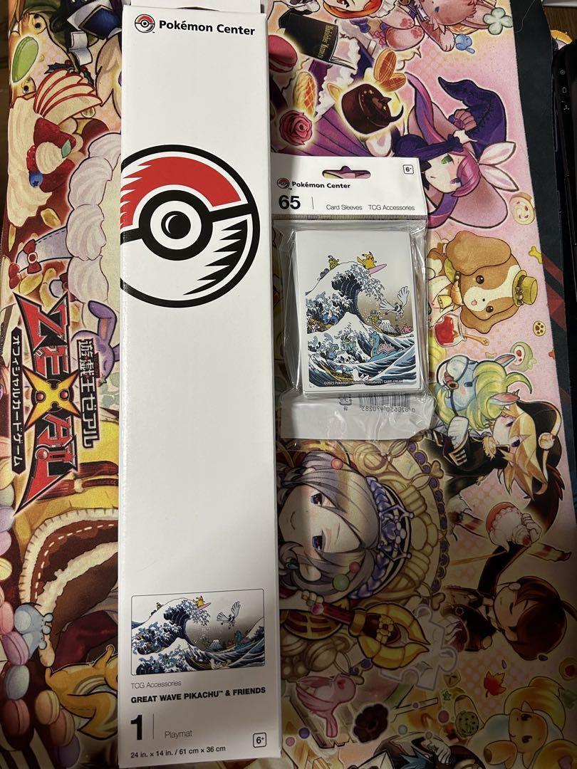 Pokemon Center  Card Wcs2023 Ukiyo-E Sleeve Playmat Japan Limited
