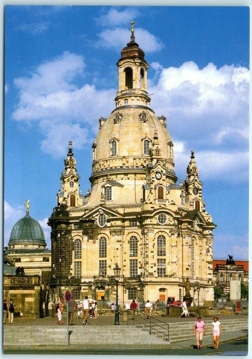Postcard - Frauenkirche Dresden (Church) - Dresden, Germany