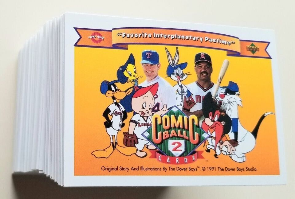 1991 Upper Deck Looney Tunes Comic Ball Series 2 Complete Set 198 Cards