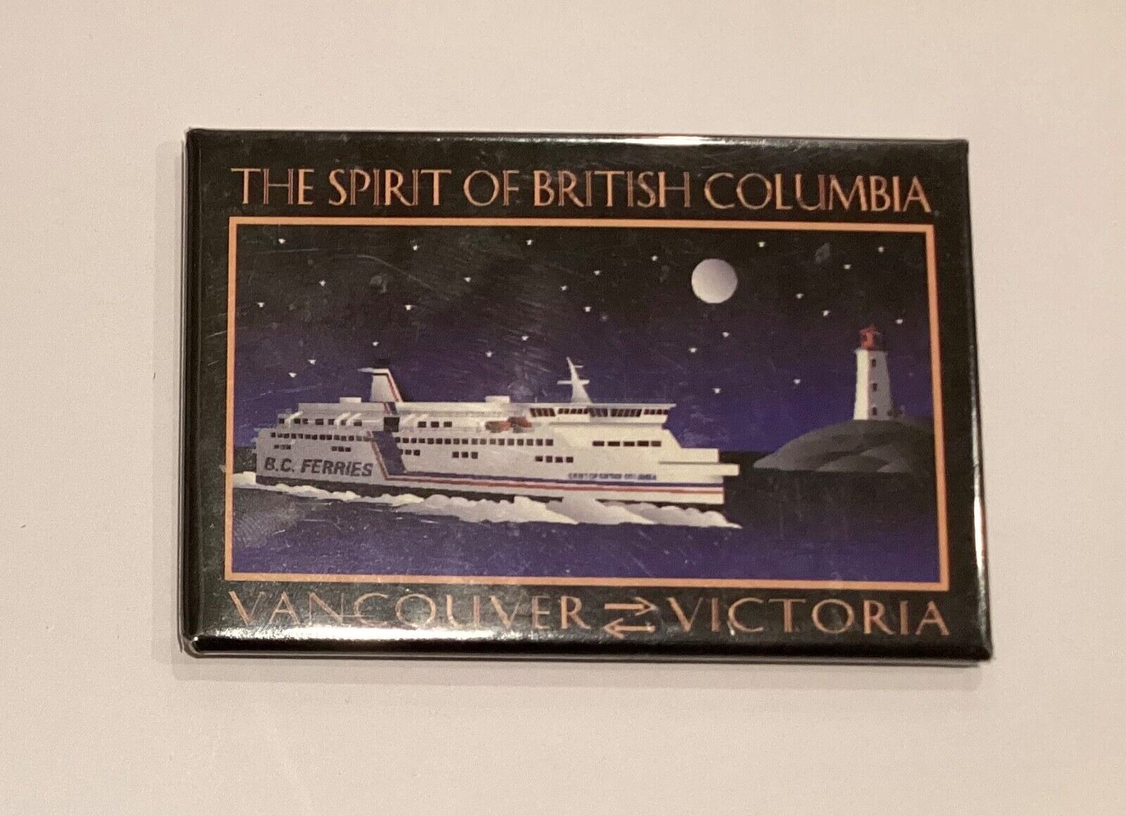 B.C. Ferry Vancouver Victoria Spirit of British Columbia Canada Fridge Magnet