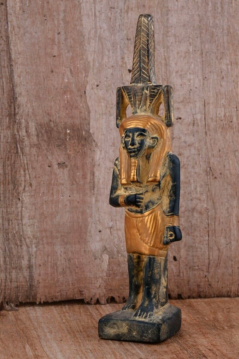 Rare Statue of god Nefertum god of perfumes from Ancient Egyptian Antiquities