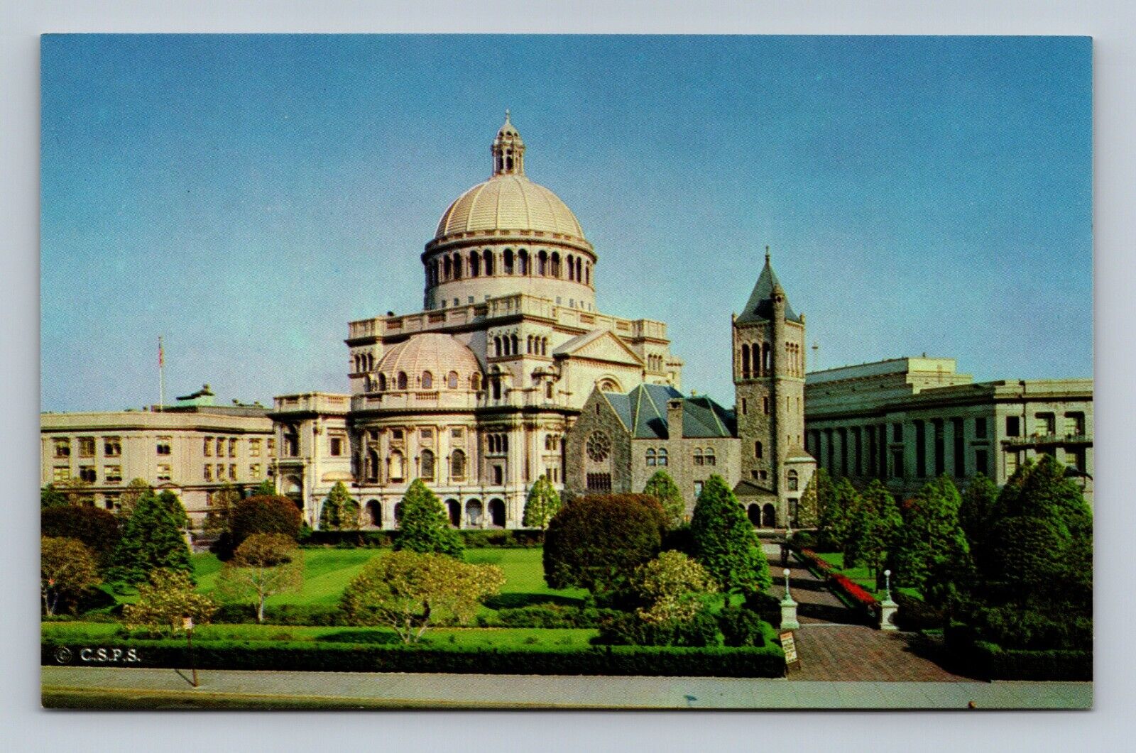 Postcard The First Church of Christ Scientist, Boston, Masschusetts