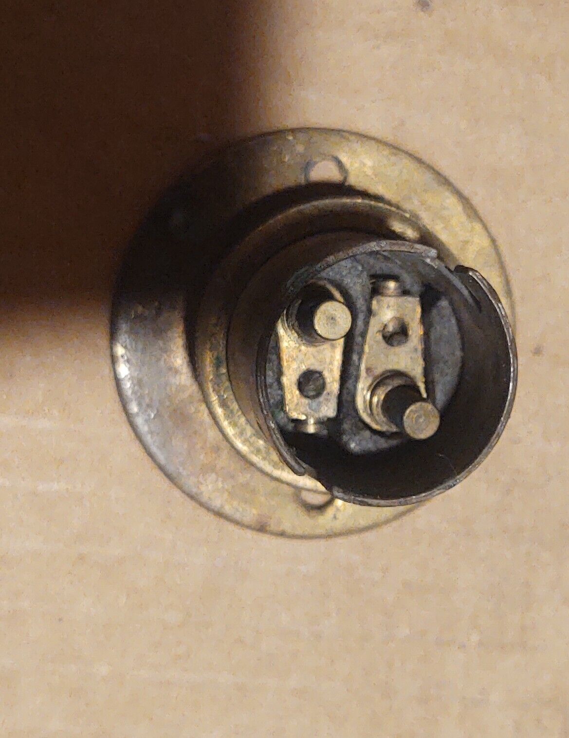 Very Rare original socket for Fleming valve tube