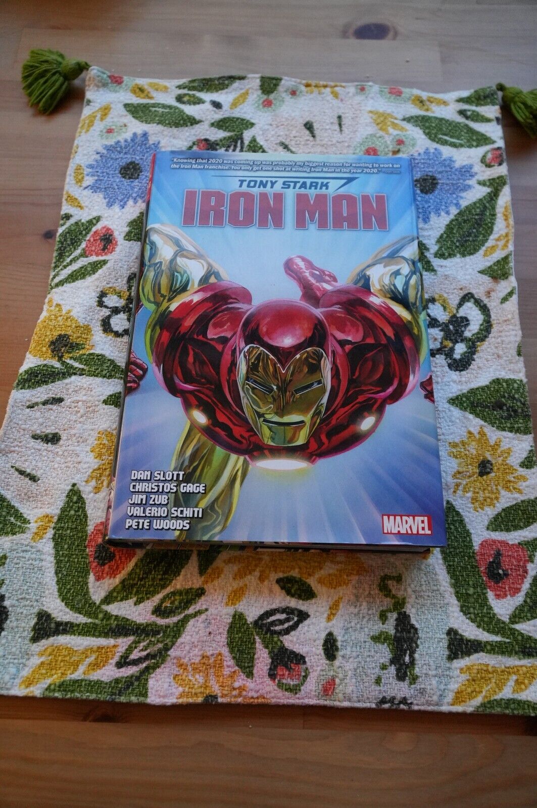 Iron Man by Dan Slott Omnibus, DM Variant Cover Alex Ross