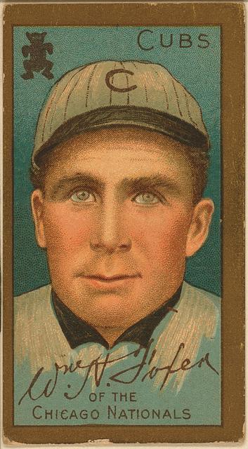 Photo:William A. Foxen, Chicago Cubs, baseball photo 1911