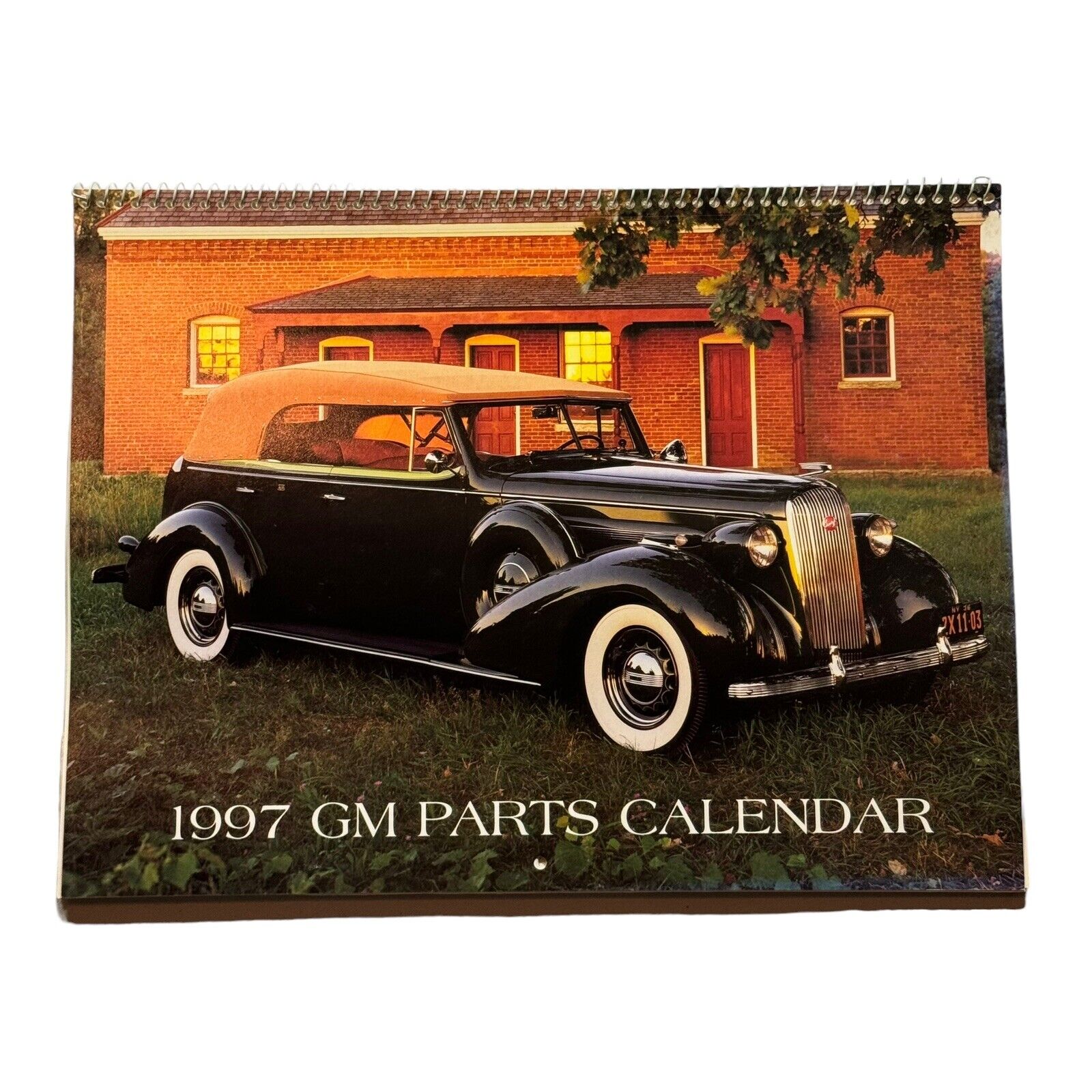 1997 GM Parts Promotional Twelve Month Car Dealer Calendar