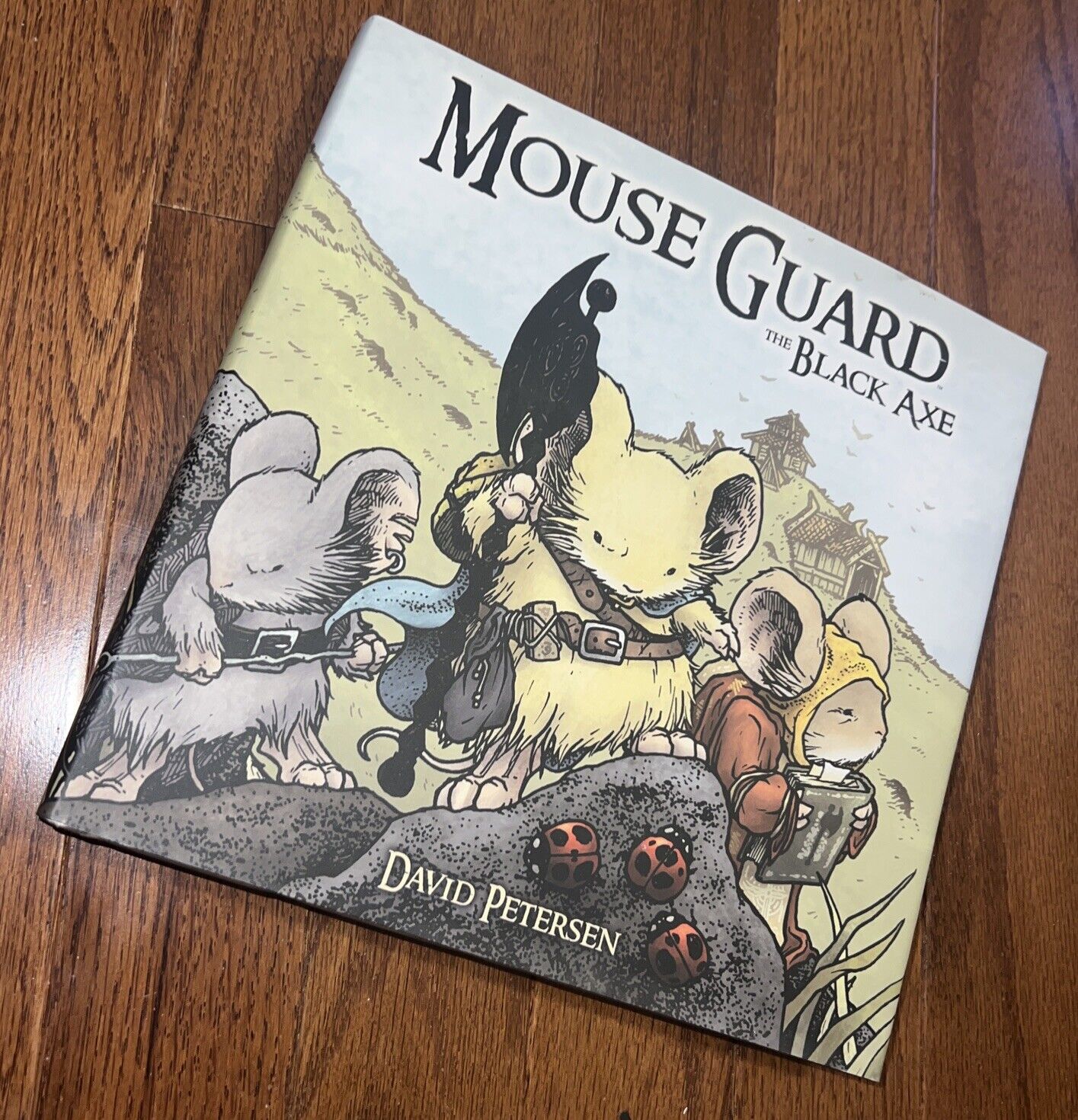 Mouse Guard Volume 3: the Black Axe Hardcover David Petersen - GREAT