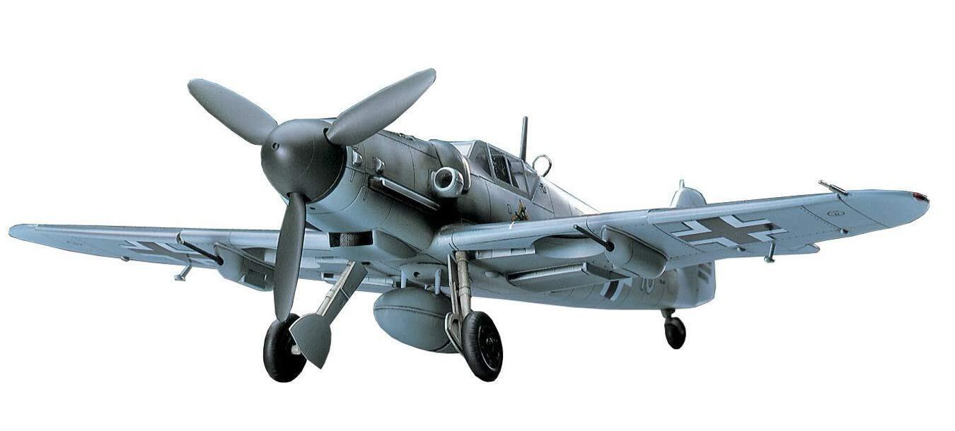 Hasegawa Luftwaffe Messerschmitt 1/48 Bf109G-6 Plastic Model Hajt47