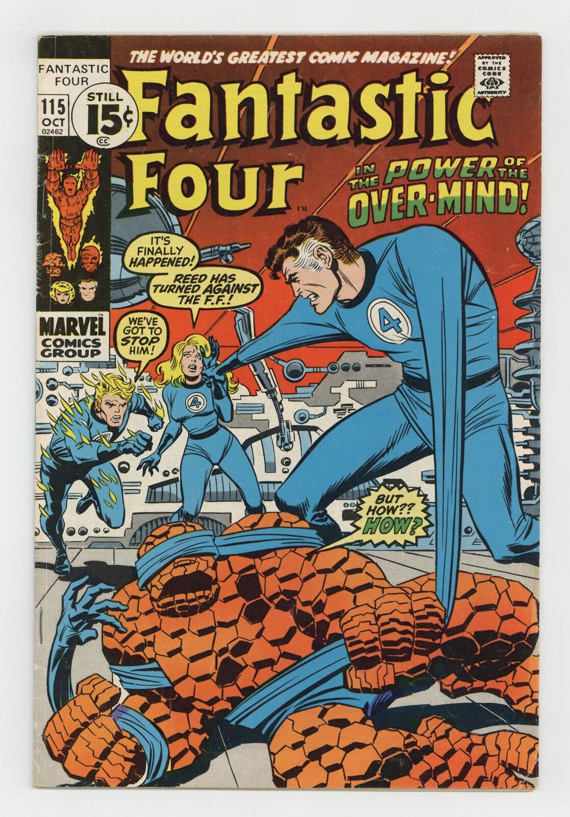 Fantastic Four #115 VG 4.0 1971