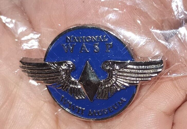 National WASP WWII Museum Lapel Pin Wings